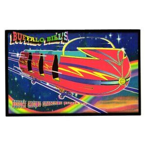 Buffalo Bills Roller Coaster Vintage Postcard Old West Resort Casino Vacation